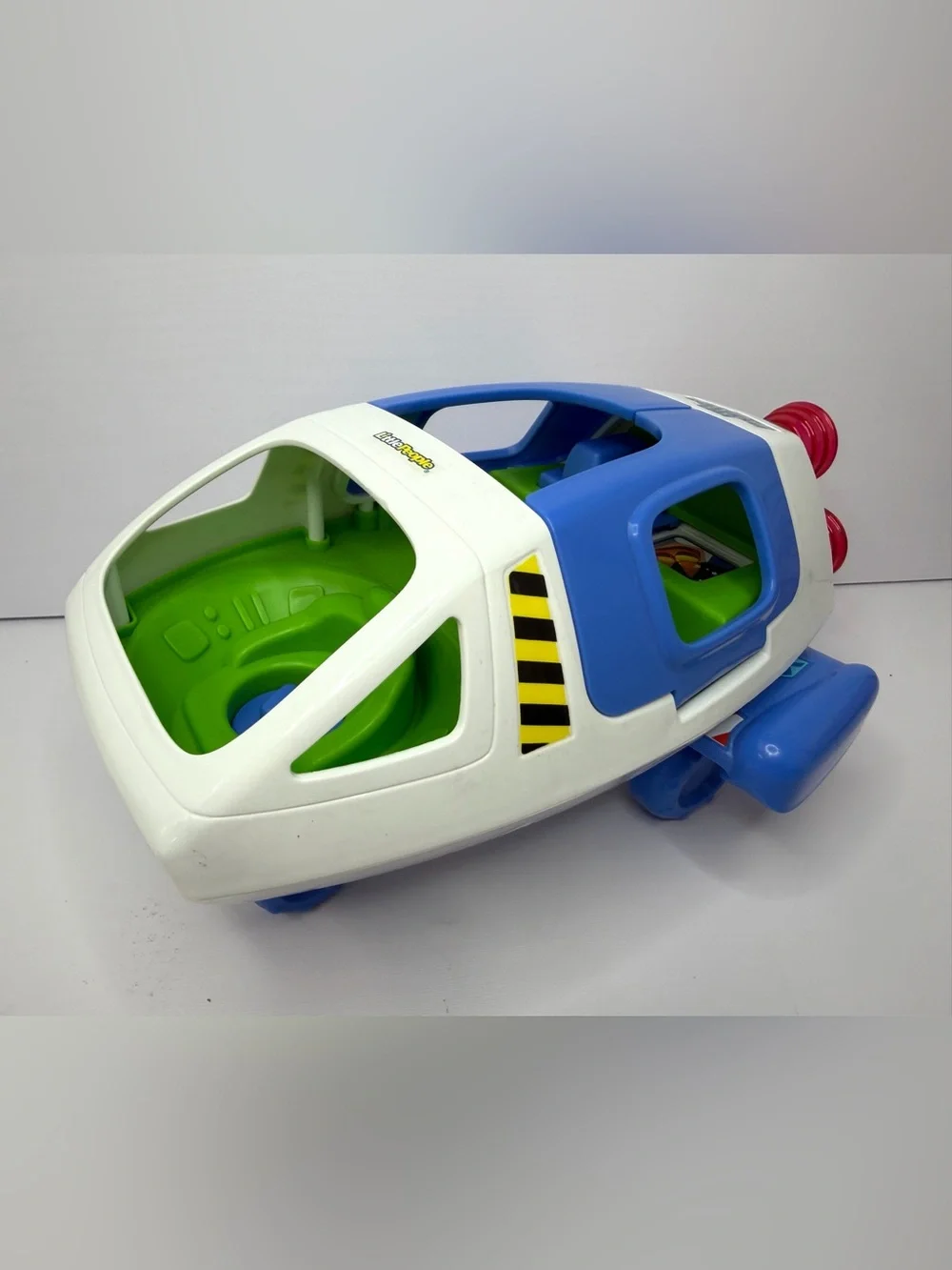 Fisher Price Little People Buzz Lightyear Spaceship Talking Rocket 2012 WORKS!
